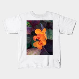 Orange Dazzler Kids T-Shirt